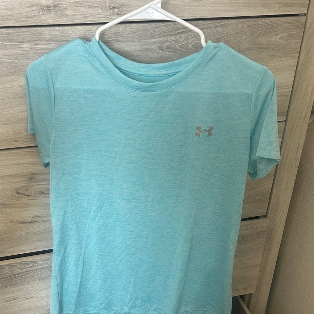 Under Armour Sky Blue Athletic Tee